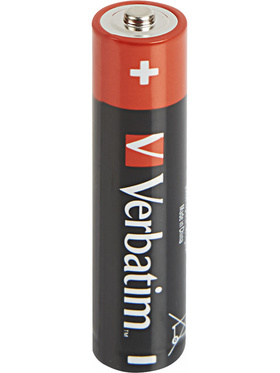 Verbatim Batteries: Premium, AAA (LR3), 1,5V, Alkaline, 10-pack