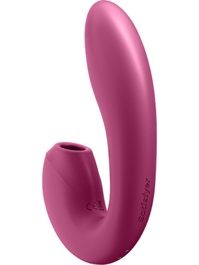 Satisfyer Connect: Sunray, Air Pulse Stimulator + Vibration, berry