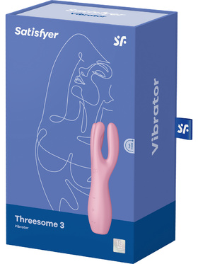 Satisfyer: Threesome 3 Vibrator, pink