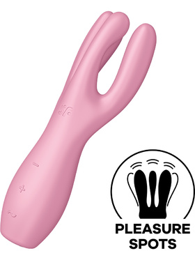 Satisfyer: Threesome 3 Vibrator, pink
