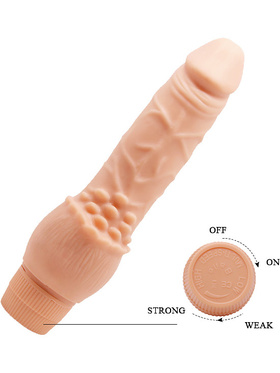 Barbara Clark: Realistic Multi-Speed Vibrator, 19.5 cm