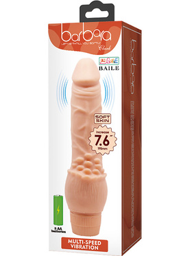 Barbara Clark: Realistic Multi-Speed Vibrator, 19.5 cm