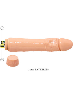 Barbara Dybbuk: Realistic Multi-Speed Vibrator, 24 cm