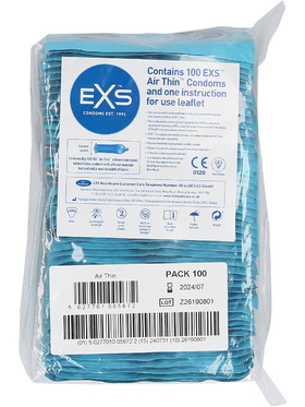 EXS Air Thin: Condoms, 100-pack