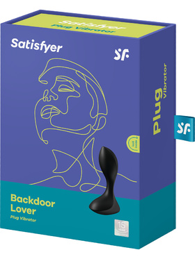 Satisfyer: Backdoor Lover, Plug Vibrator, black