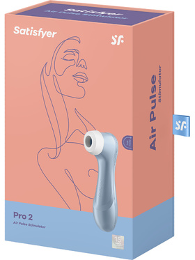 Satisfyer: Pro 2 Generation 2, Air Pulse Stimulator, blue