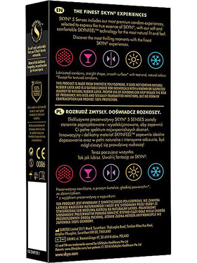 Manix Skyn: 5 Senses Condoms, 5-pack