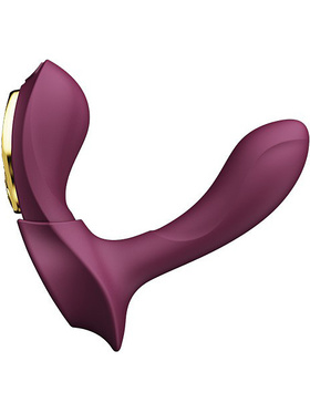 Zalo: Aya Wearable Vibrator with Remote control, purple