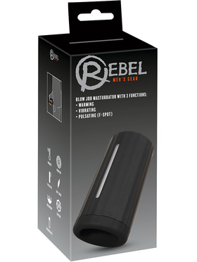 Rebel: Blow Job Masturbator with 3 functions