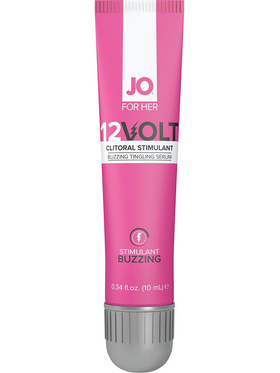 System JO for Her: 12Volt, Clitoral Stimulant Buzzing Serum