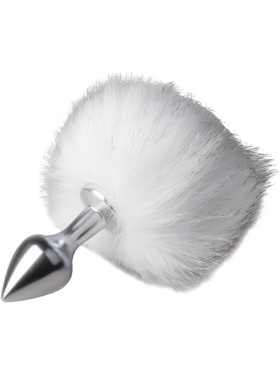 EasyToys: Bunny Tail Plug No. 1, silver/white