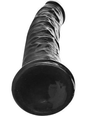 RealRock: Slim Realistic Dildo, 15,5 cm, black