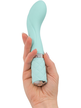 Pillow Talk: Sassy, Luxurious G-Spot Massager, turquoise