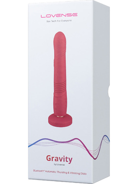 Lovense: Gravity, Bluetooth Thrusting & Vibrating Dildo