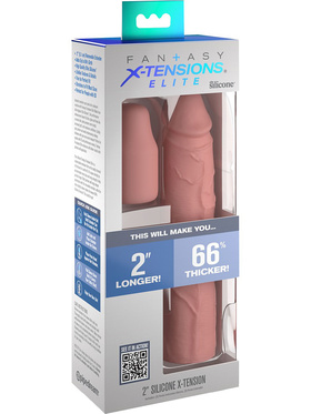 Fantasy X-Tensions Elite: +5 cm Silicone X-Tension, light