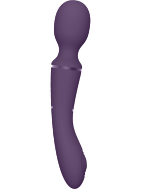 Vive: Nami, Pulse-Wave Wand Vibrator with Clitoral Sleeves, purple