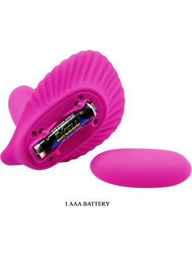 Pretty Love: Fancy Clamshell Vibrator with Remote