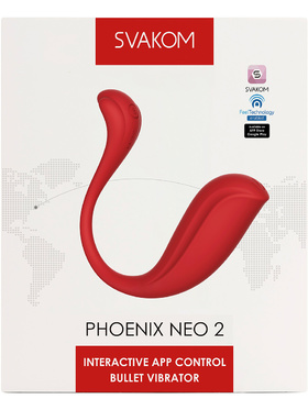 Svakom Connexion: Phoenix Neo 2, Interactive Vibrator, red