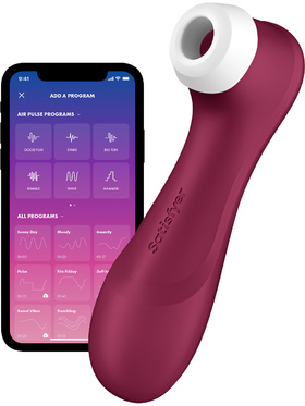 Satisfyer Connect: Pro 2 Generation 3, Double AirPulse Vibrator, red