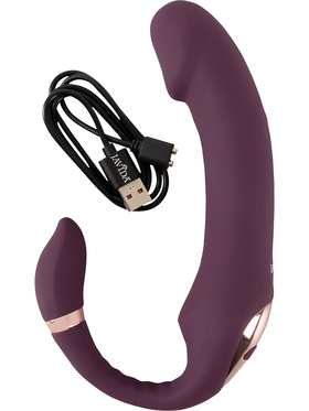 JAVIDA: Nodding Tip Vibrator with Bendable Clit Stimulation