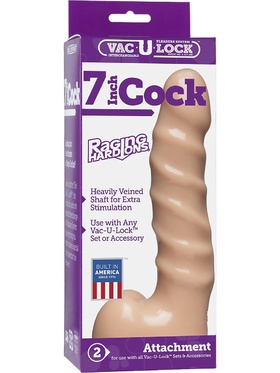 Raging Hard-Ons: Vac-U-Lock Dildo, 18 cm