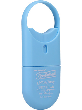 GoodHead: Juicy Head, Dry Mouth Spray To-Go, Cotton Candy, 9 ml