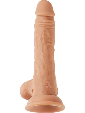 Femmefunn: Turbo Baller, Rotating Dildo Vibrator with Remote