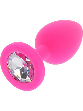 Toy Joy: Diamond Booty Jewel, small, pink