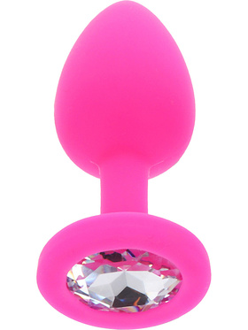 Toy Joy: Diamond Booty Jewel, small, pink