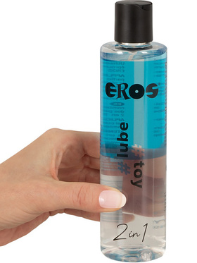 Eros: 2in1 Water-based Lubricant, Lube & Toy, 250 ml