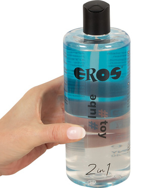 Eros: 2in1 Water-based Lubricant, Lube & Toy, 500 ml