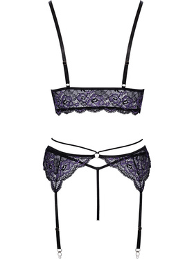 Cottelli Lingerie: Bralette,Suspenders and String Set