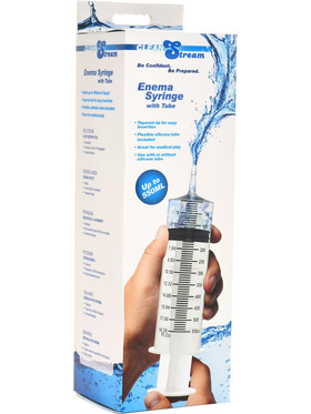 CleanStream: Enema Syringe with Tube (550 ml)