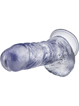 B Yours Plus: Hearty n' Hefty Dildo, 23 cm, transparent