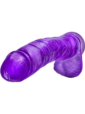 B Yours Plus: Hefty n' Hung Dildo, 36 cm, purple