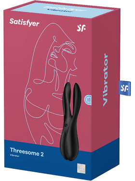 Satisfyer: Threesome 2 Vibrator, black