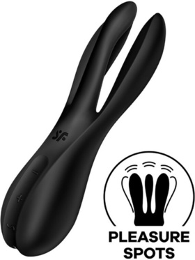 Satisfyer: Threesome 2 Vibrator, black