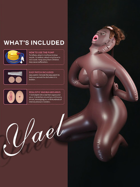 LoveToy: Cowgirl Style, Inflatable Love Doll, brown