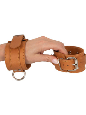 ZADO: Leather Wrist Cuffs