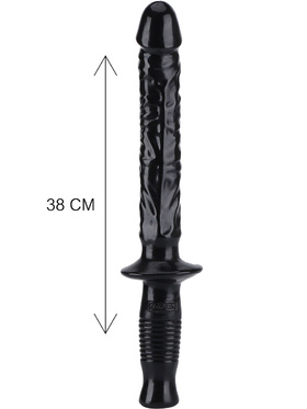 Toy Joy: Get Real, The Manhandler Dildo, black