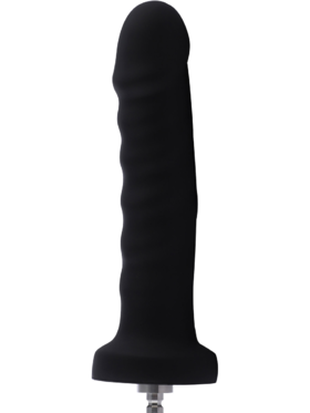 Hismith: KlicLok Silicone Dildo, 19.5 cm, black