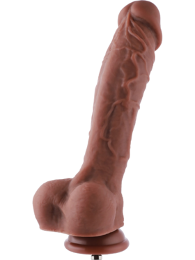 Hismith: KlicLok Silicone Dildo, 23 cm, dark