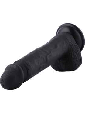 Hismith: KlicLok Silicone Dildo, 20 cm, black