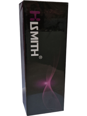 Hismith: KlicLok Ribbed Silicone Anal Dildo, 25 cm