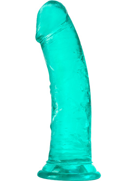 B Yours Plus: Roar n' Ride Dildo, 20 cm, turquoise