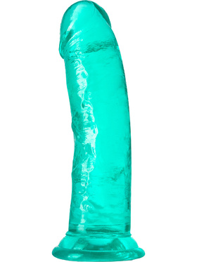 B Yours Plus: Roar n' Ride Dildo, 20 cm, turquoise