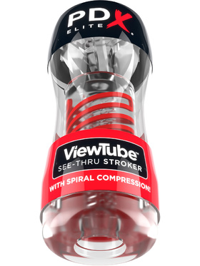 Pipedream PDX Elite: Viewtube 2, See-Thru Stroker