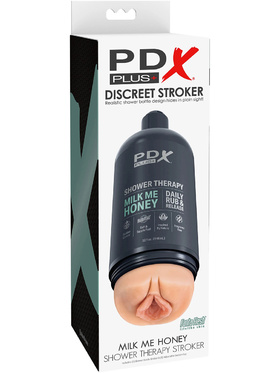 Pipedream PDX Plus: Shower Therapy Stroker, Milk Me Honey