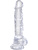 King Cock Clear: Dildo with Balls, 22 cm, transparent