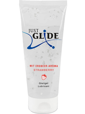 Just Glide: Strawberry, Water-based Lubricant, 200 ml